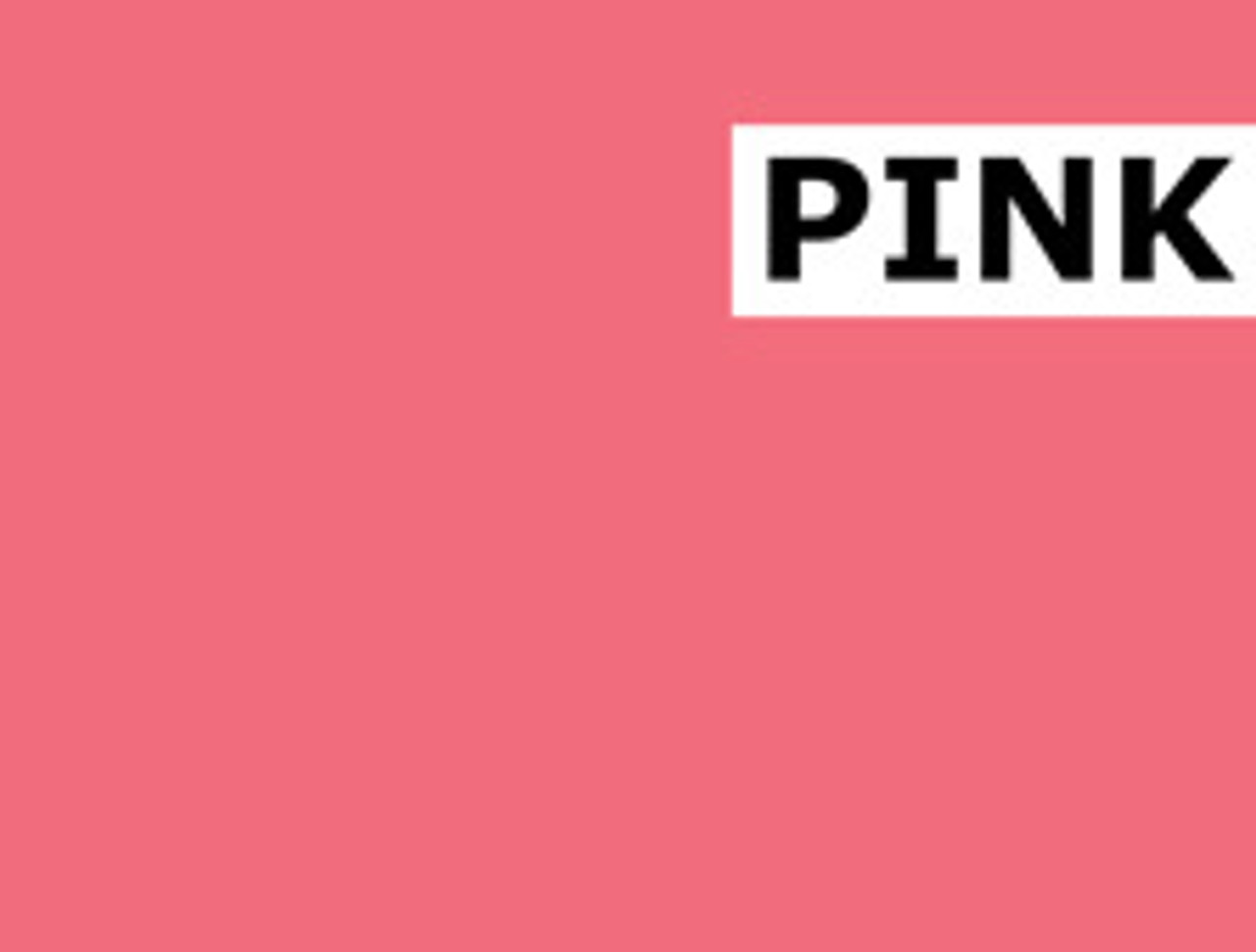 Pink Color Silicone & Rubber Watch Bands