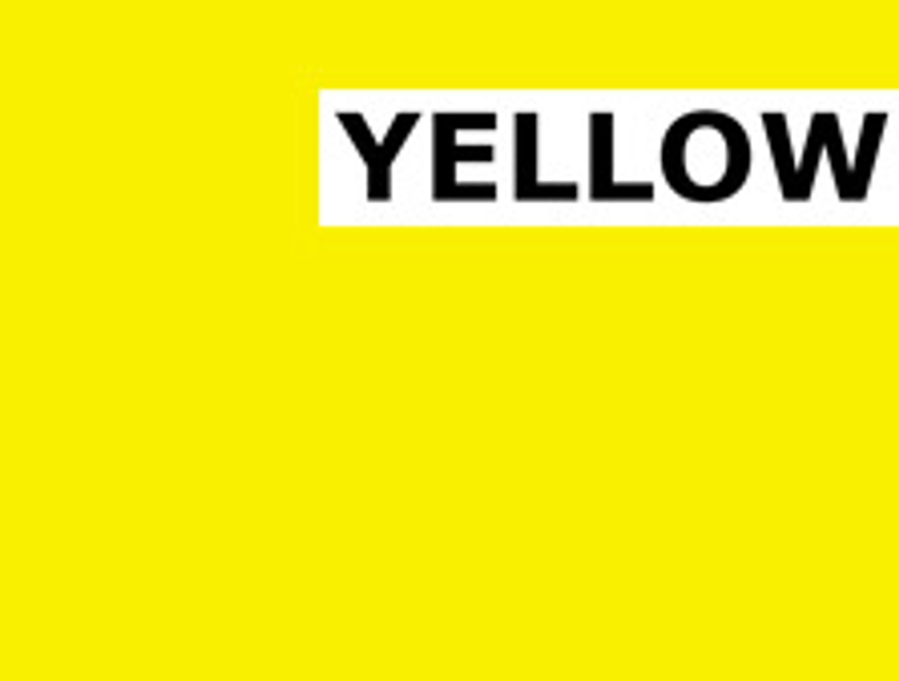 Yellow Color Silicone & Rubber Watch Bands