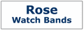 Rose Color Ladies Metal Watch Band 