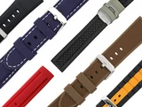 Silicone and Rubber Watch Bands