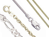 Coin Bezel Pendant Chains