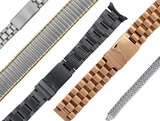 Hadley Roma Metal Watch Bands 
