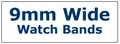 9mm Wide Ladies' Metal Watchband