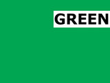 Green Color Silicone & Rubber Watch Bands 