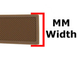 MM Width of Silicone and Rubber Watch Band