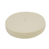 3" felt buffing wheel for watches and jewelry