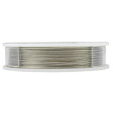 Micro Cable Bead Wire Clear .012 Inch Diameter 30 Foot Spool