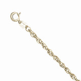 Yellow Gold Filled, Replacement Rope Chain, 1.5mm