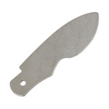 Stainless steel replacement blade for Bergeon 6987 case opener