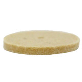 Miniature Felt Wheel Buffs Hard 1 x 1/8 Inch - Choose 25 or 100 Piece Pack