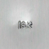 1mm marking punch for stamping 18K gold jewelry