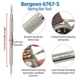 Bergeon Pliers for Removing and Fitting Watch Band Pins #6819, Include –  Diplomat Winders