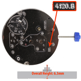 Harley Ronda Watch Movement HQ4120B Quartz Movement