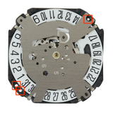 Dial Spots on VX45 Watch Movement