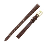 Hadley Roma Brown 8mm Genuine Java Lizard Watch Strap 6 11/16 Inch Length