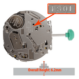 Miyota/Citizen LTD Watch Movement FS01 Quartz Movements Overall Height 6.2mm