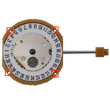 Miyota/Citizen LTD 3 Hand Quartz Watch Movement Super GN10-6 Date At 6:00 Overall Height 4.2mm