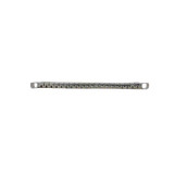 Hadley Roma Southwest Style Watch Band Expansion Extender Silver Tone Color 3 5/8 Inch Length