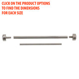 Watch Band Parts Tube, Screw Head and Friction End Head Style Bars for Band to Case Refills