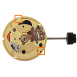 ETA 2 Hand Quartz Watch Movement 956.032.0 Low Hand Pinions Overall Height 3.4mm