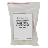 Movement Case Ring Assortment With Different Shapes, Thickness And Styles