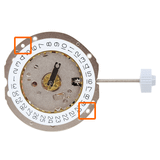 Harley Ronda 3 Hand Quartz Watch Movement HQ785.4 High Hour Wheel Date At 3:00 Overall Height 4.8mm 
