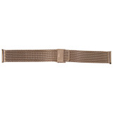 Rose Gold Tone 22MM Mesh Metal Watch Band