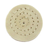 Buffs Finex Miniature Muslin Diameter 1 1/4 Inch Ply 16 Stitching 3 Rows Pack of 12