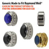 Imitation Made to Fit Raymond Weil® Brand Watch Crowns