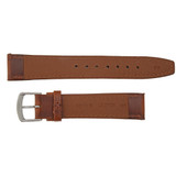 Hadley Roma Chestnut 17mm Oil Tanned Leather Watch Band 7 /16 Inch Length