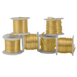 Non Tarnish Gold Color Copper Craft Wire Assortment 16 to 24 Gauge