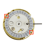 Chinese Automatic 3 Hand Watch Movement DG4813 Date At 3:00 Overall Height 6.2mm