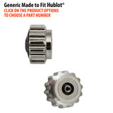  Imitation Made to Fit Hublot® Brand Watch Crowns