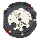 Epson® Japan 2 Hand Quartz Watch Movement VL57 Small Second At 6:00 Overall Height 5.9mm