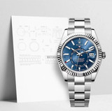 Anti Scratch Watch Shells™ Protective Film for Rolex® Sky Dweller 336934 Clasp Only