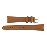 Tan 18mm Soft Padded Leather Watch Strap  7 7/8 Inch Length