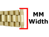 Width of Metal Watch Band