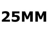 25mm Width Metal Watch Band