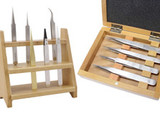 Tweezer Stand and Supplies
