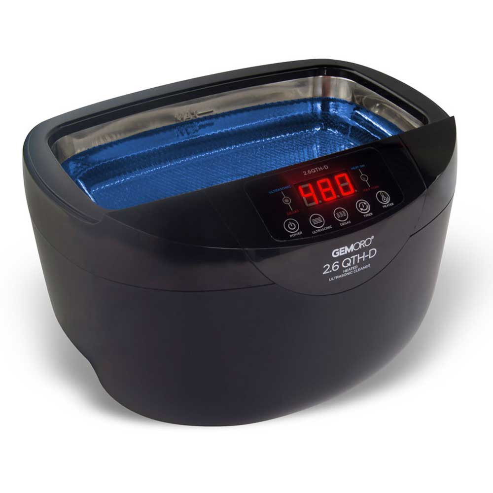 GemOro 2.6 Quart Heated Ultrasonic Cleaner with Digital Timer