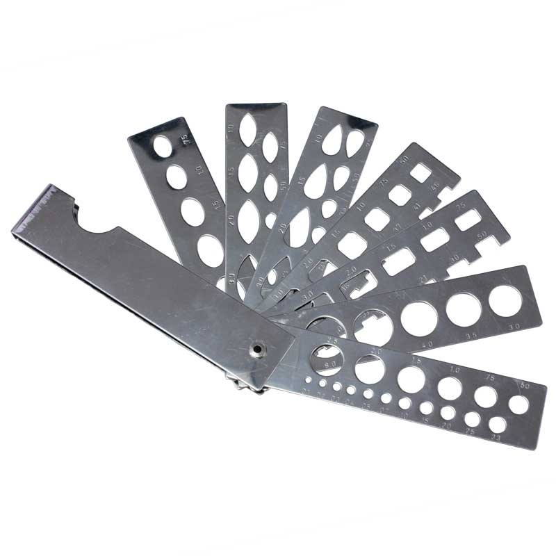 Stone Gauge Jewelers Mounting Size Jewelers Tools Esslinger