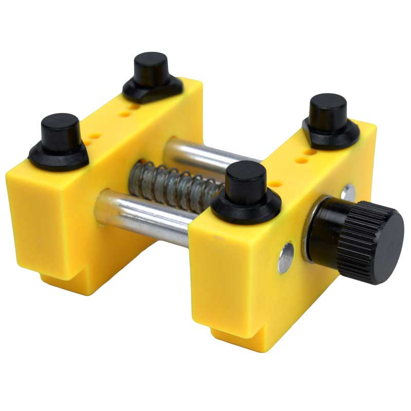 Extra Large Watch Movement and Case Holder with Four Nylon Pins for