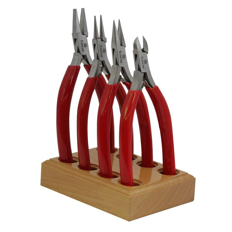 Ergonomic Plier Set with Stand