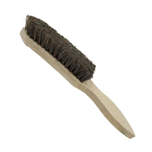 Small Wood Handle Washout Brush 3 Rows of Extra Stiff Bristles | Esslinger