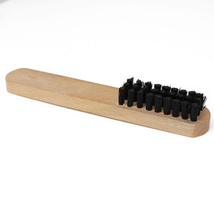 Glasgow Nylon Cleaning Brush 10 Inches Medium Bristles with Wood