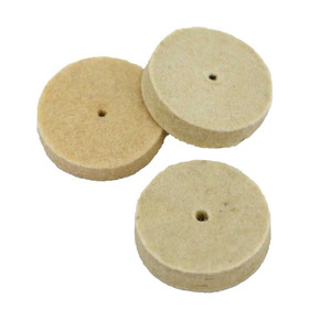 Felt Buffing Wheel 1 x 1/4 Inch Felt Buffing Wheel 1 x 1/4 Inch