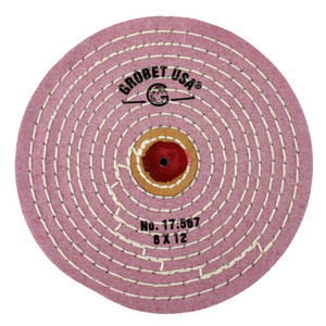 Buffs Berry Purple Diameter 6 Inches Knife Edge Ply 12 Stitching 10 Rows Buffs Berry Purple Diameter 6 Inches Knife Edge Ply 12 Stitching 10 Rows
