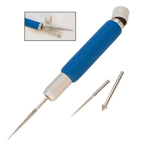 Etereauty Reamer Bead Hole Tool Jewelry Making Craft Pearl Diamond Tipped  Beads Opener Beading Enlarger Tools 