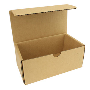 Easy Fold Mailer Boxes MEDIUM 7 1/4 x 4 1/4 x 2 Inches Pack of 10