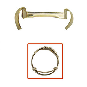 Package of 12 mens yellow gold filled Stronghold ring guards Package of 12 mens yellow gold filled Stronghold ring guards